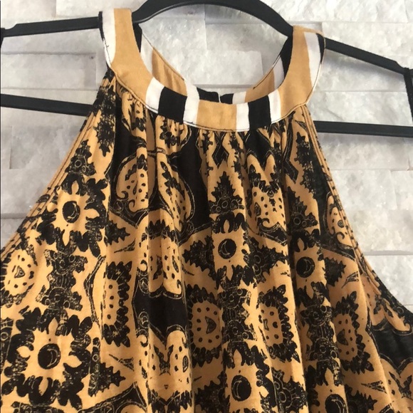 Free People Mimi Tunic - Black & Gold - Picture 9 of 11